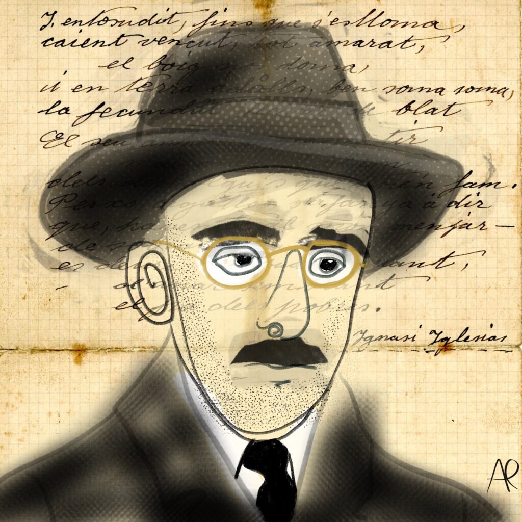 Pessoa illustrated by Antonio Penalver