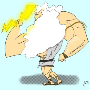 zeus cartoon